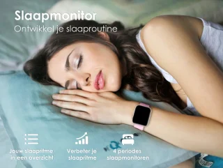 Voltic Smartwatch 47mm Roze Dames