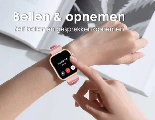 Voltic Smartwatch 47mm Roze Dames