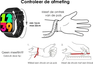 Voltic Smartwatch 47mm Zwart