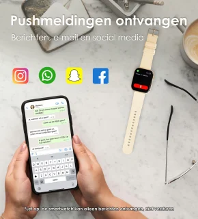 Voltic Smartwatch Goud 47mm Dames