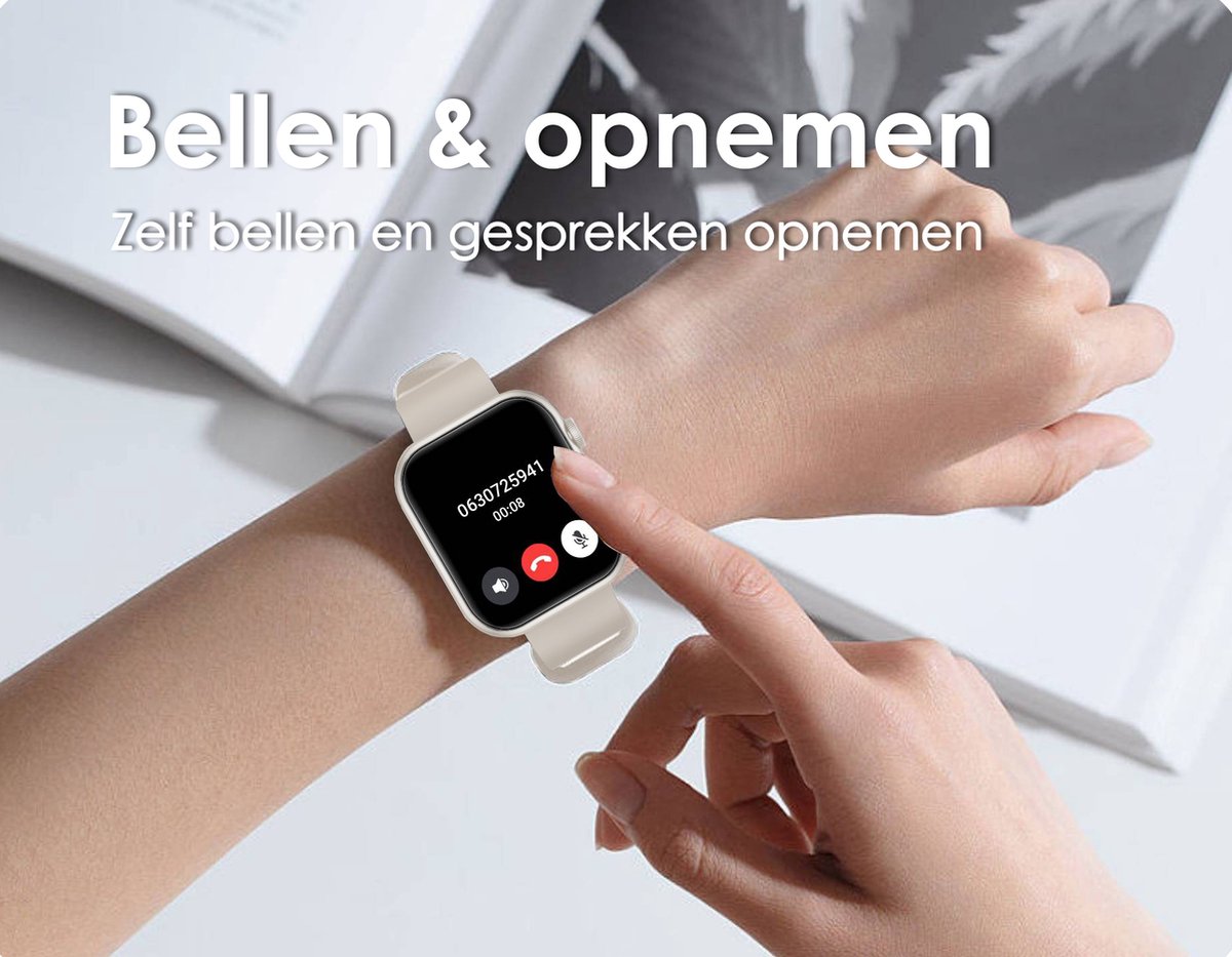 Voltic Smartwatch Goud 47mm Dames