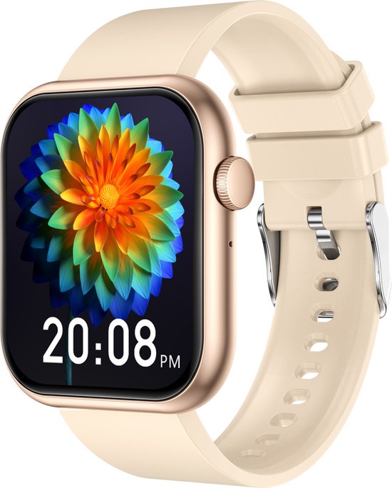 Voltic Smartwatch Goud 47mm Dames