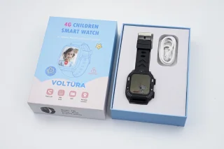Voltura Kinder Smartwatch GPS 4G Met Simkaart Zwart
