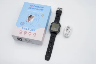 Voltura Kinder Smartwatch GPS 4G Met Simkaart Zwart