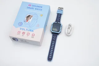 Voltura Kindersmartwatch 4G GPS Blauw inclusief Simkaart