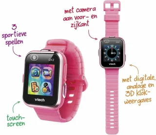 VTech KidiZoom Smartwatch DX2 Kinderhorloge Roze