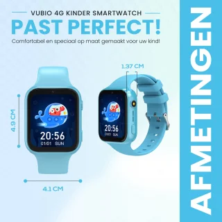 VUBIO B3 4G Kinder Smartwatch Blauw
