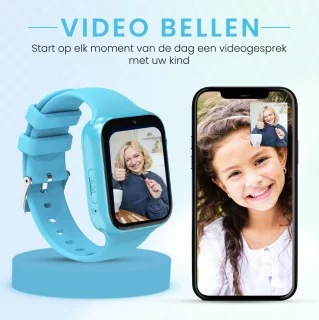 VUBIO B3 4G Kinder Smartwatch Blauw