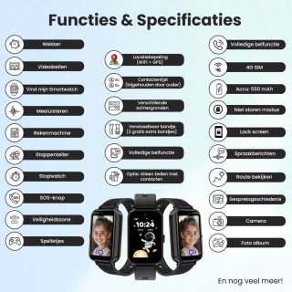 VUBIO Kinder Smartwatch A1 4G