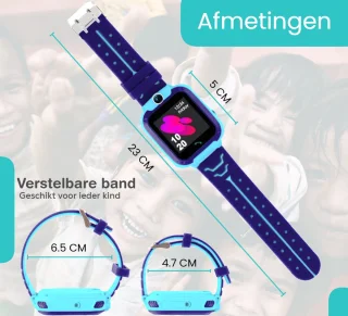 VUBIO Kinder Smartwatch Blauw
