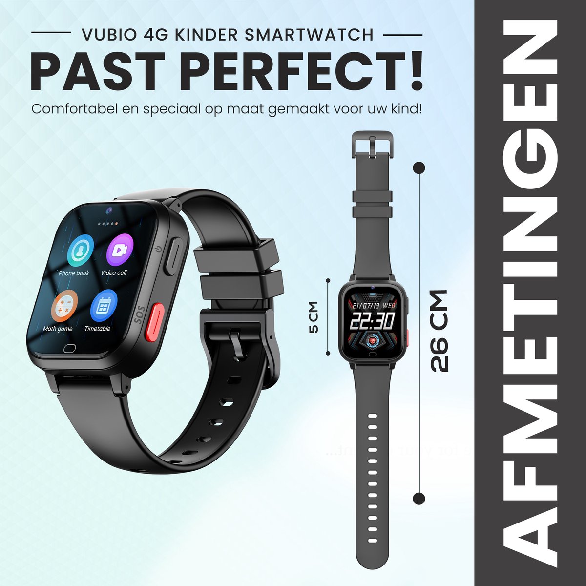 Wat vinden we goed aan de VUBIO Kinder Smartwatch D1 4G