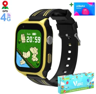 VUBIO Kinder Smartwatch L2 4G Zwart