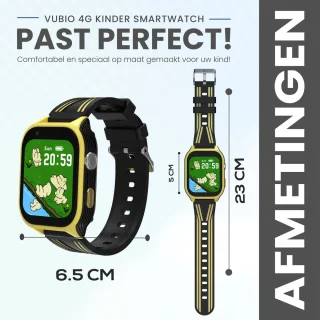 VUBIO Kinder Smartwatch L2 4G Zwart
