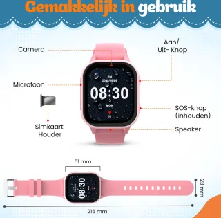 VUBIO Kinder Smartwatch S1 4G