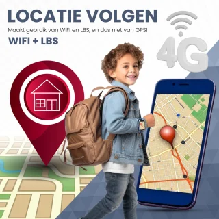 VUBIO L2 4G Kinder Smartwatch Blauw