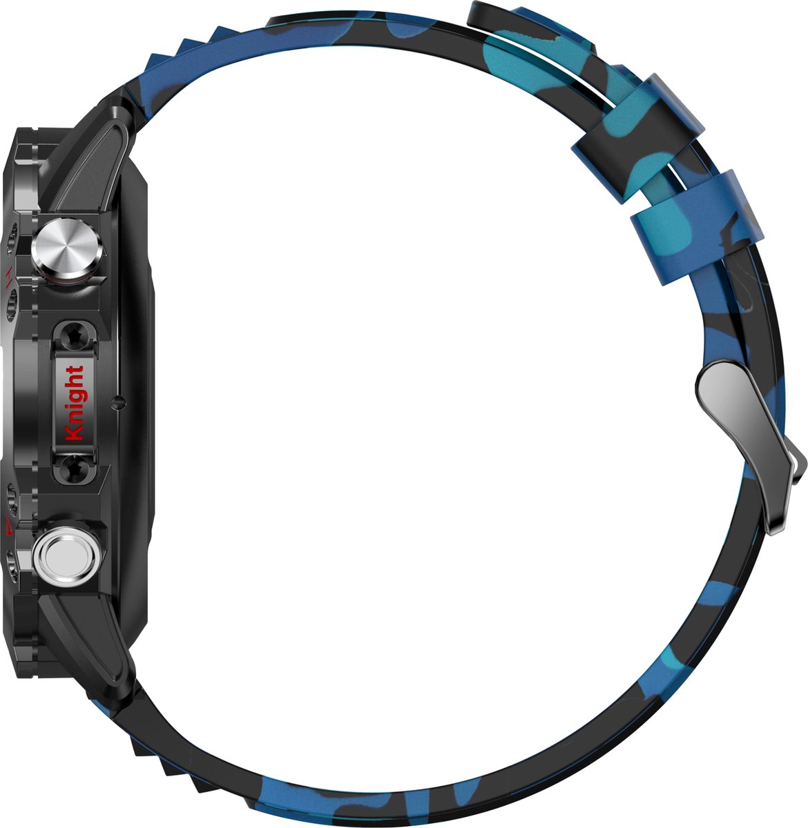 Watch Go Smartwatch Dames 45 mm Donkergrijs