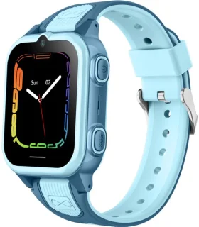 Watcher VII Touch 4G Kinder GPS Smartwatch Blauw