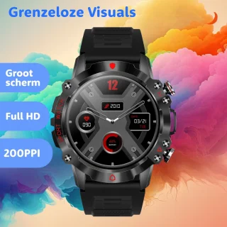 WatchGo Outdoor Smartwatch 45mm - Unisex - iOS & Android