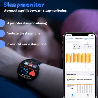WatchGo Outdoor Smartwatch 45mm - Unisex - iOS & Android