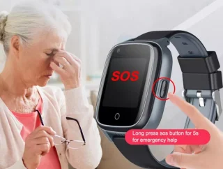 WatchToCare WTC45 Smartwatch GPS Horloge Ouderen
