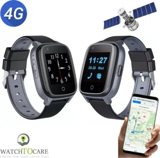 WatchToCare WTC45 Smartwatch GPS Horloge Ouderen