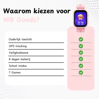 WB Goods Kinder Smartwatch Roze