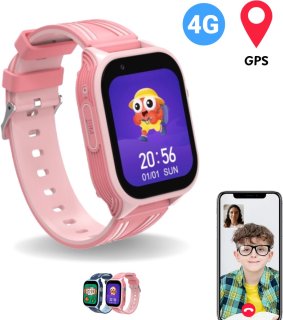 De WB Goods Kinder Smartwatch Roze in één oogopslag
