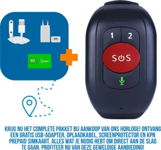 Weewise WS62 GPS horloge senior