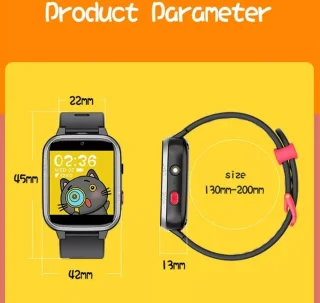 West Watch River Kinder Smartwatch Zwart (6-10 jaar)