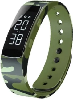 West Watches Jungle Activity Tracker Smartband Camouflage Groen