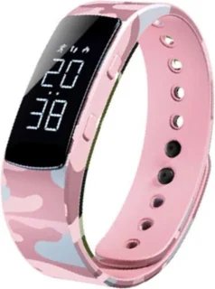 West Watches Jungle Activity Tracker Smartband Camouflage Roze