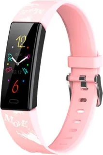 West Watches Model Wood Smartband Roze