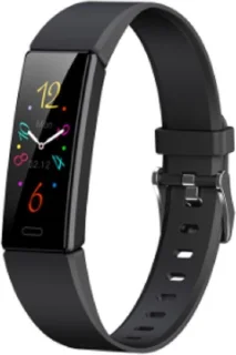 West Watches Model Wood Smartband Zwart