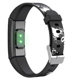 West Watches Model Wood Smartband Zwart