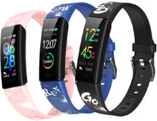 West Watches Model Wood Smartband Zwart