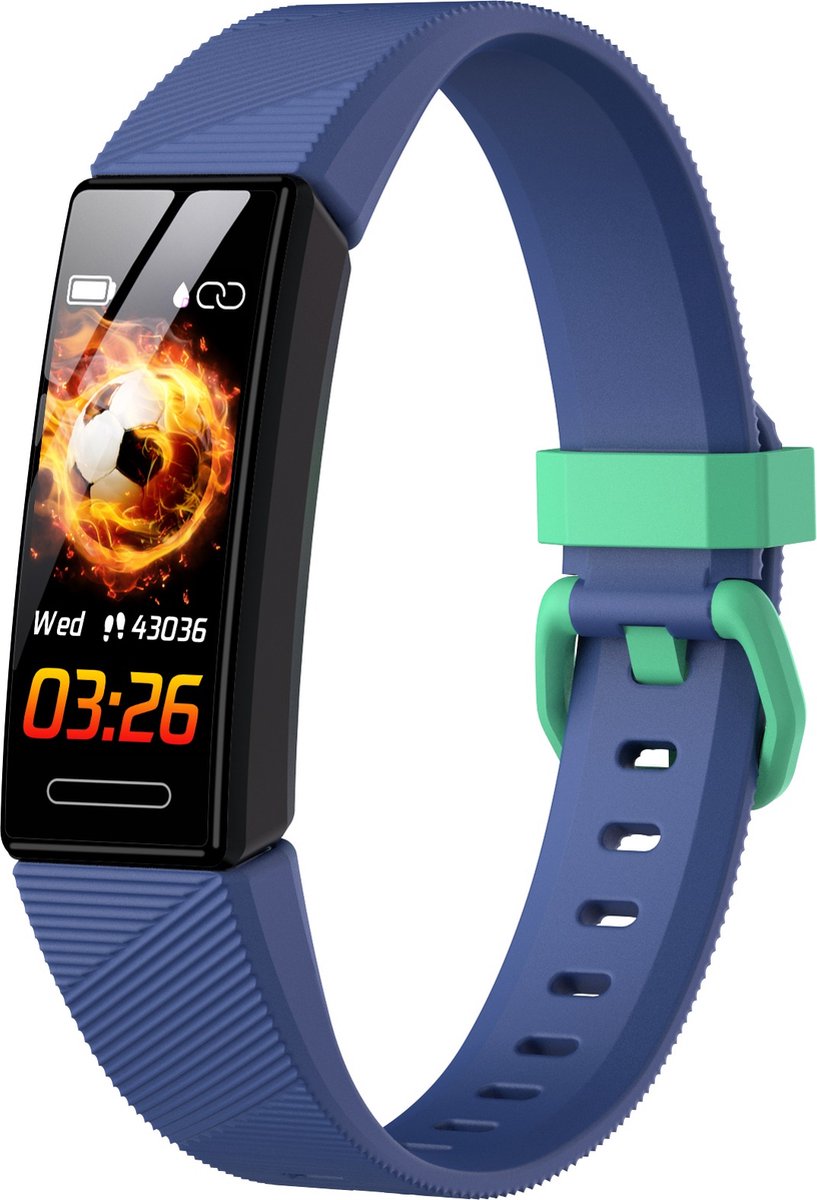 De West Watches Smartwatch Kinderen Model Planet Blauw in één oogopslag