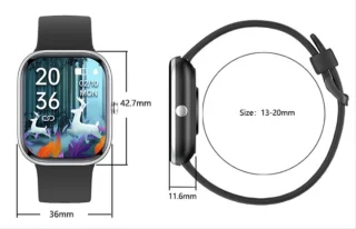 West Watches Smartwatch Sky Zwart Kinderen