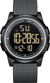 White-Label Sporthorloge Smartwatch Zwart