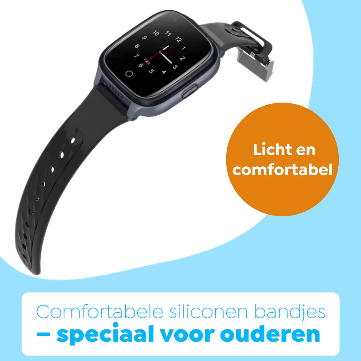 Wiesba WB32A GPS Horloge Senior