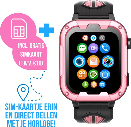 Wiesba WB40 Roze — Veiligheid en connectiviteit voor kinderen