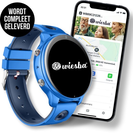 Wiesba WB56 4G GPS kinderhorloge