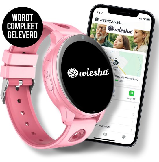 Wiesba WB56 4G GPS kinderhorloge smartwatch