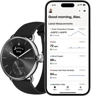 Withings Scanwatch 2 38mm Zwart