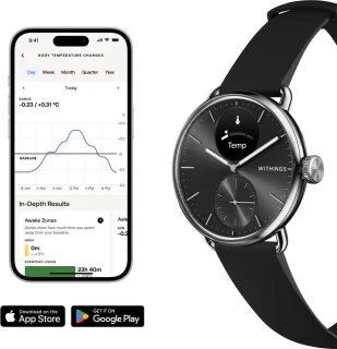 Withings Scanwatch 2 38mm Zwart