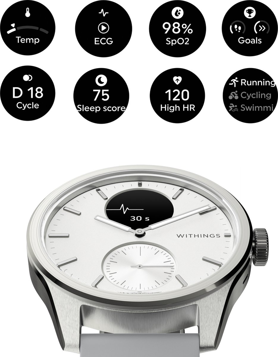 Withings Scanwatch 2 42mm Wit