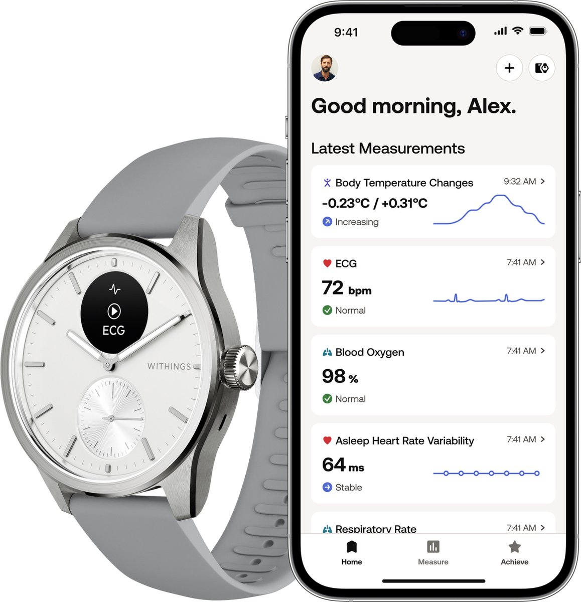 Withings Scanwatch 2 42mm Wit