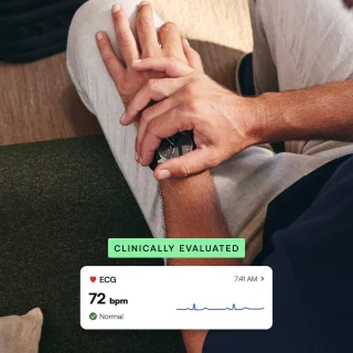 Withings ScanWatch 2 42mm Zwart Leather Band Bundle