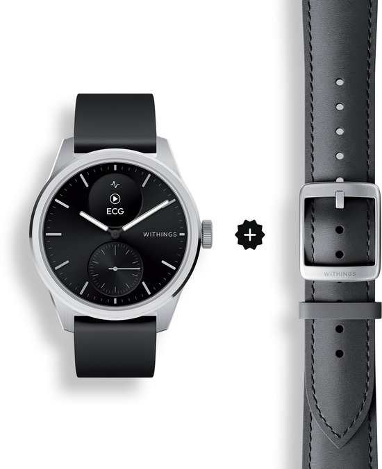 Withings ScanWatch 2 42mm — slimme gezondheid, klassieke uitstraling
