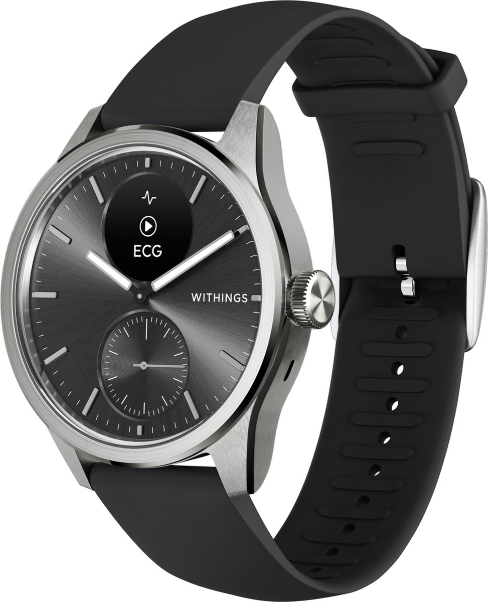 De Withings Scanwatch 2 42mm Zwart in één oogopslag