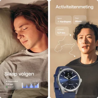 Withings ScanWatch 2 Hybride Smartwatch 42mm Midnight Blauw